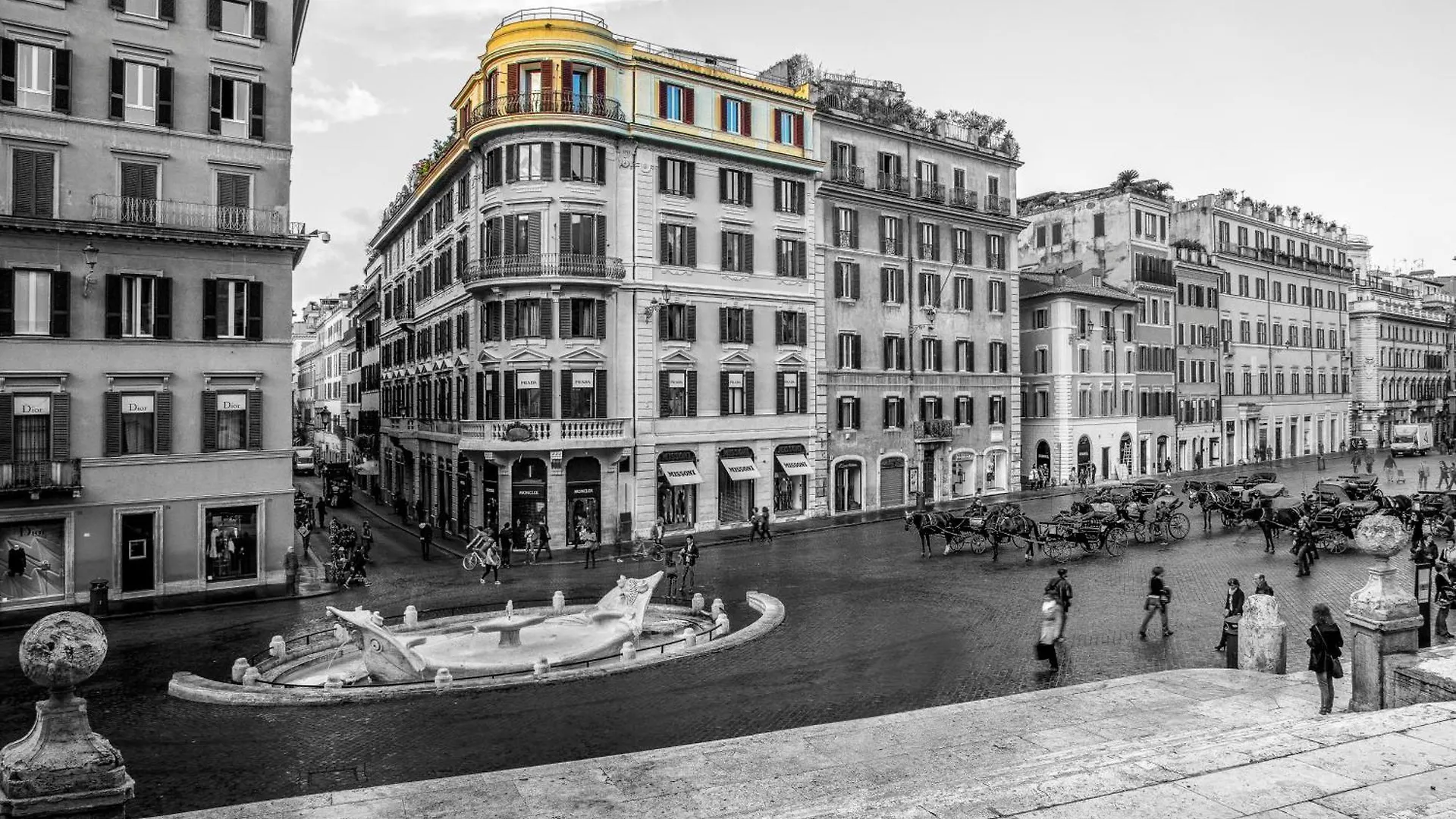 ***** Maison d'hôtes The Inn At The Spanish Steps Rome Italie